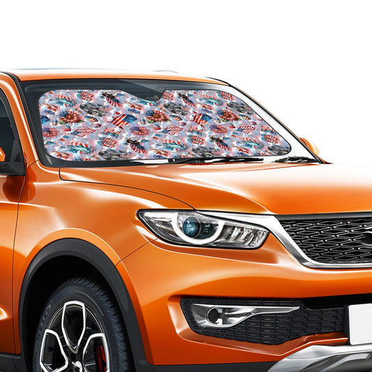 8 Patriot Designs, Auto Car Windshield Sun Shade