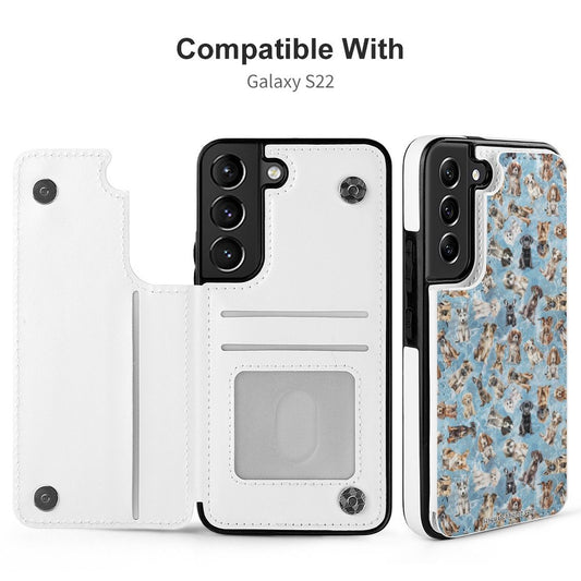 10 Animal Themed Designs Samsung S22 Cell Phone Case / Folding Wallet