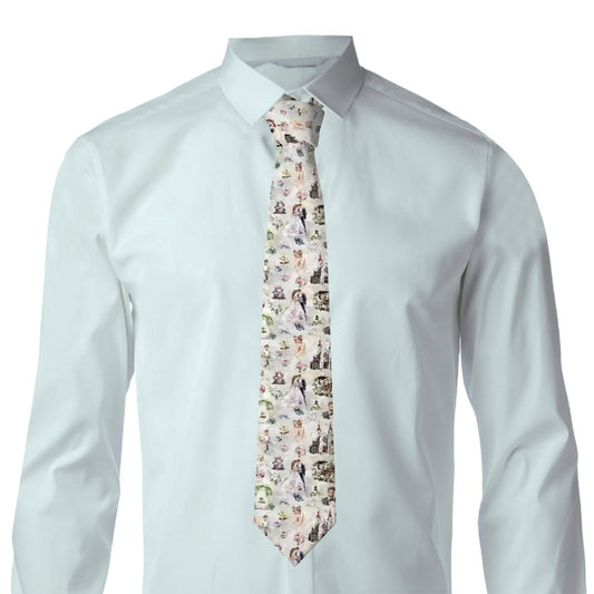 Awesome Misc Designs, Silky Polyester Dapper Neck Tie