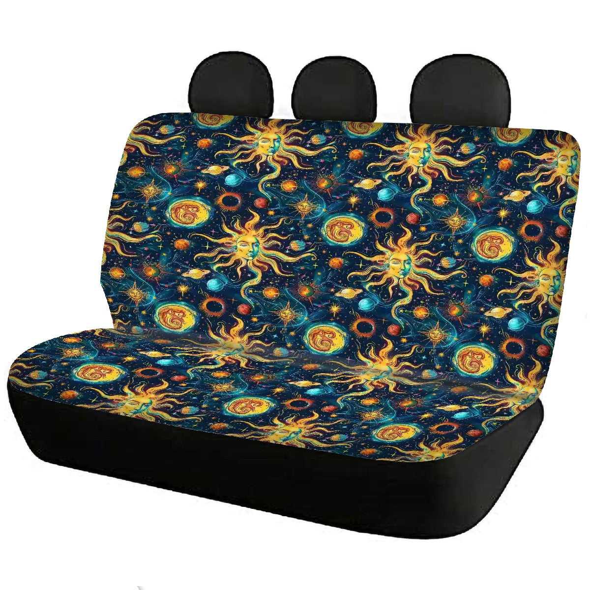 Astrology Design, Car Seat Covers, Full 7 Piece Set