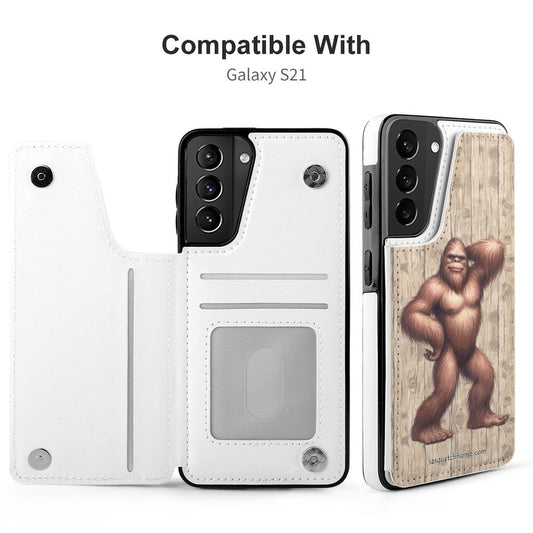 Sexy Sasquatch, Samsung S21 Ultra, Phone Case / Flip Cover Wallet