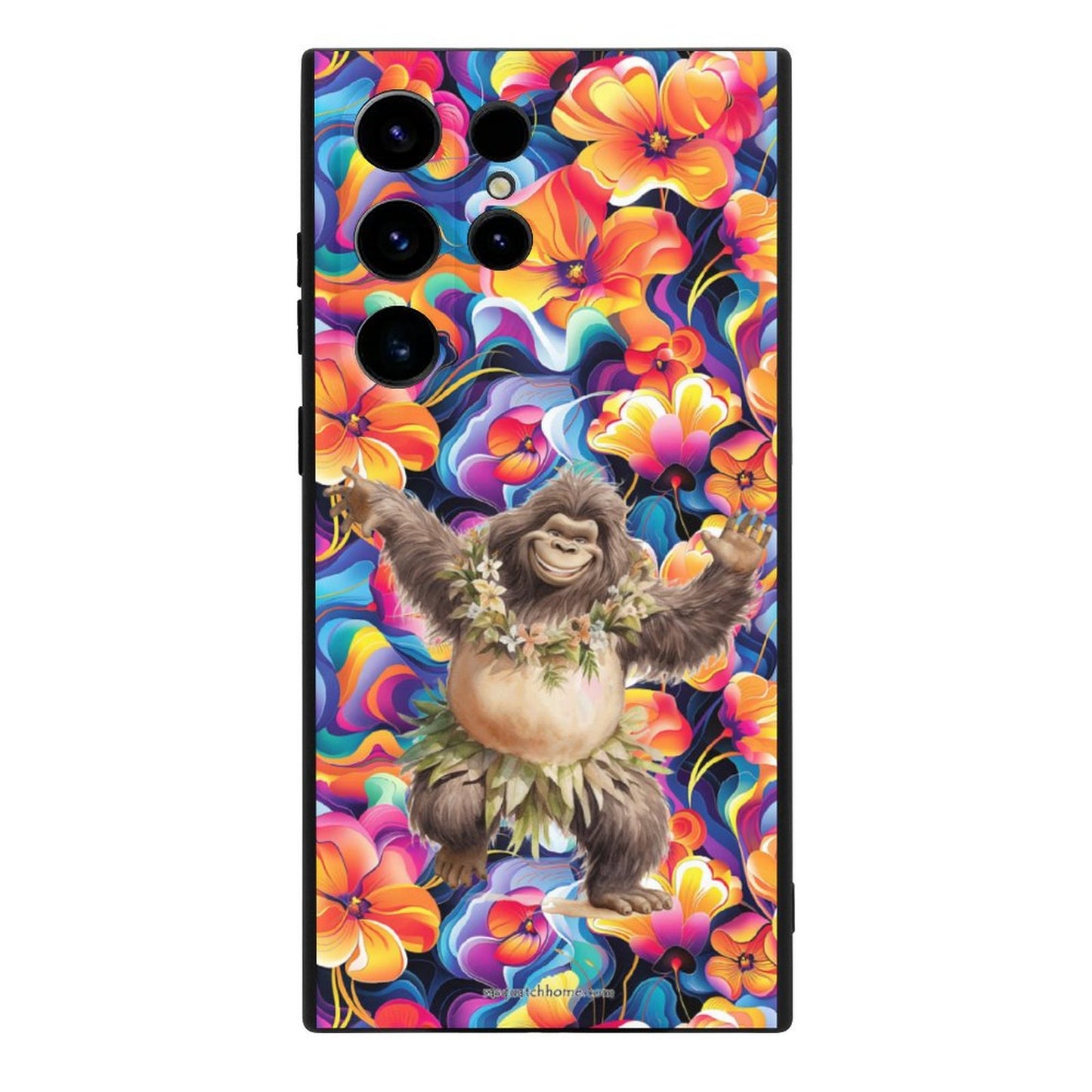 Hawaiian Bigfoot / Sasquatch Dancer, Samsung S23 Series TPU Cell Phone Case