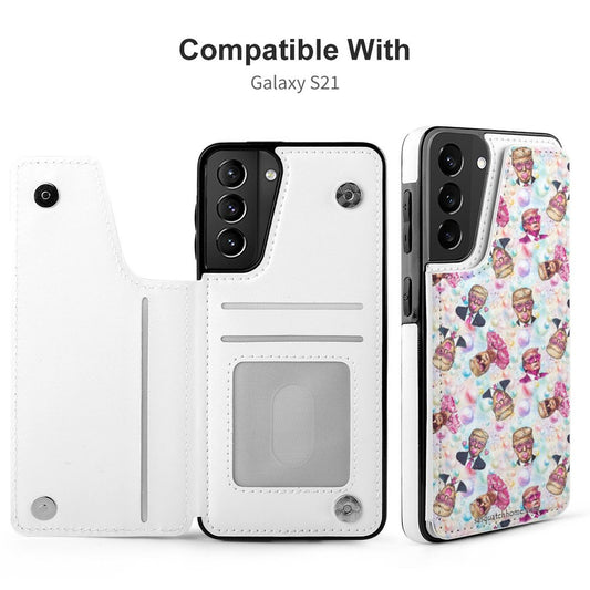 Samsung S21 Ultra, Phone Case / Flip Cover Wallet - Donald Trump Designs