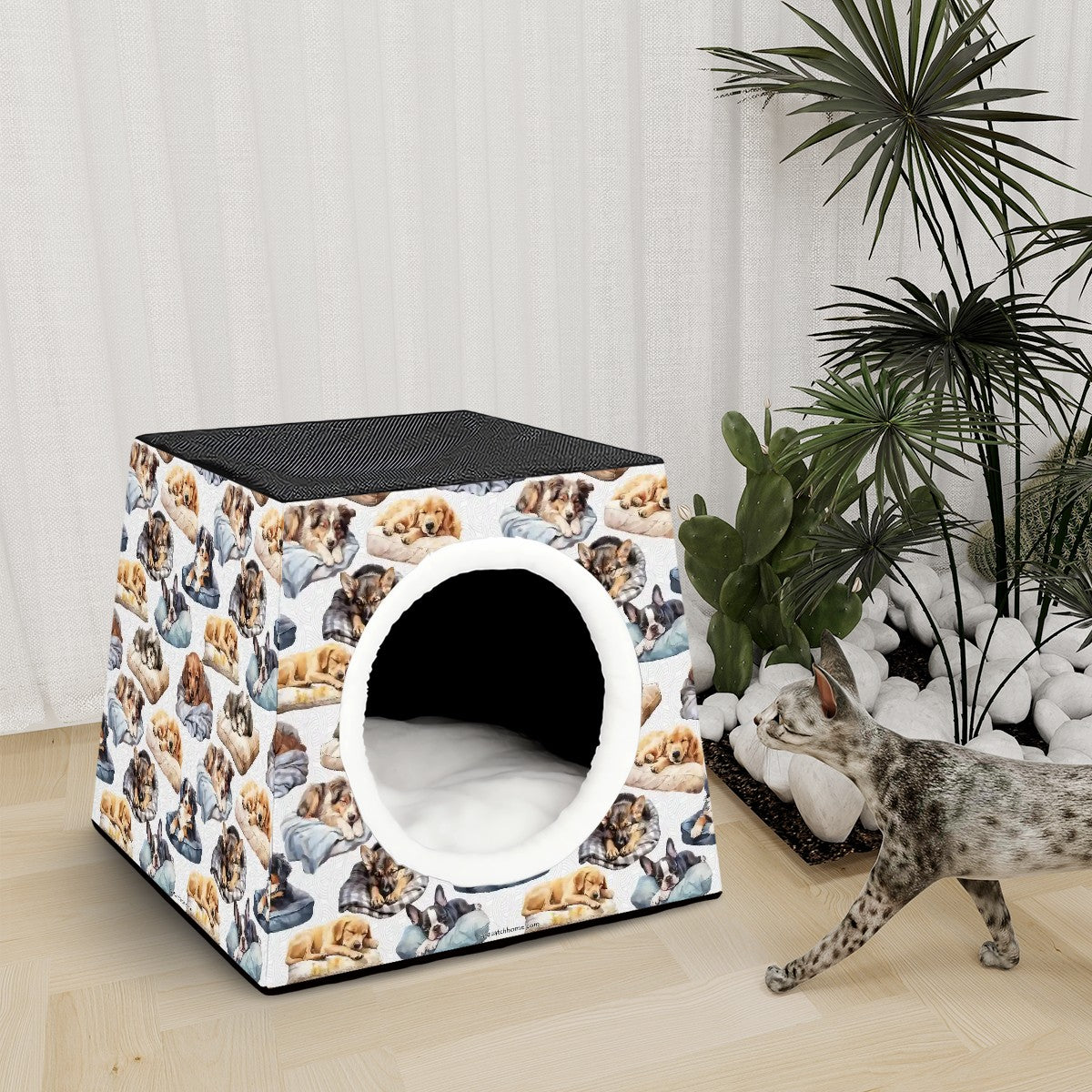 Dogs on Beds, Space Capsule Pet Bed