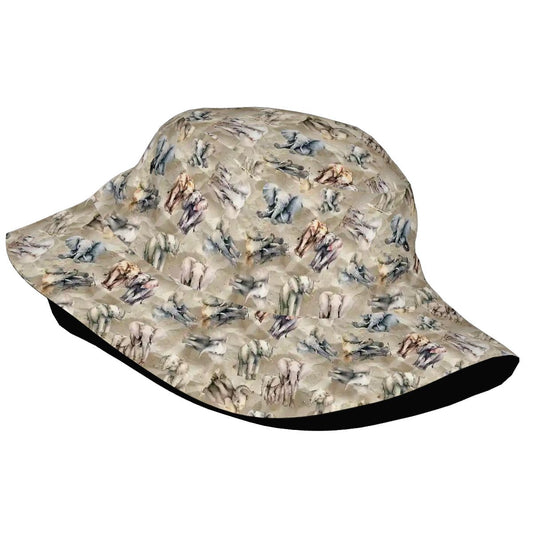 10 Animal Designs, Adult Bucket Hat