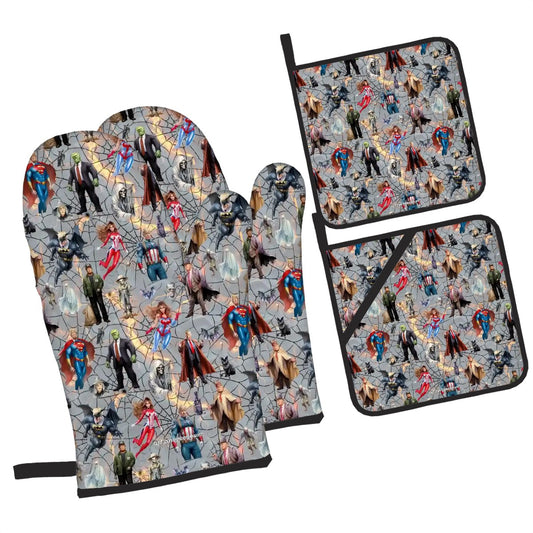 20 Donald Trump Designs, 4 Piece Oven Mitts and Pot Holders Sets