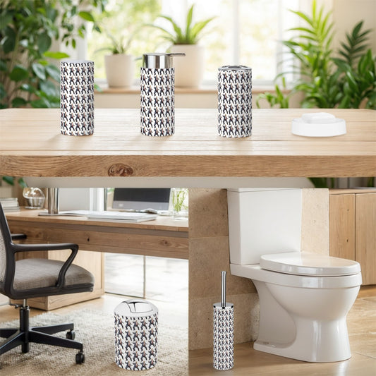 20 Donald Trump Designs - Bathroom Accessories Set 5 pcs