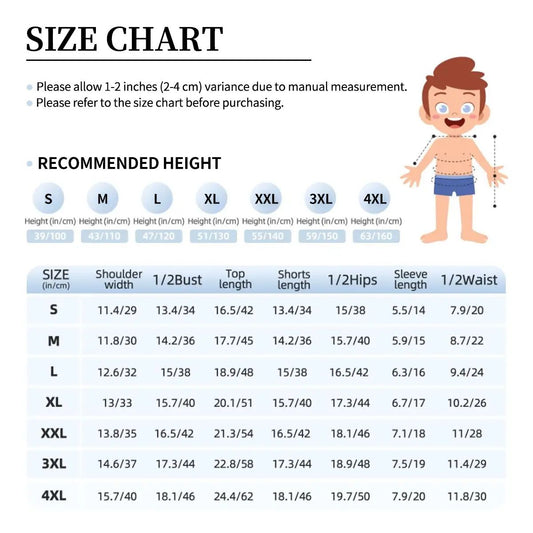 Children’s 2 Piece Short Pajama Set, Donald Trump Dancing