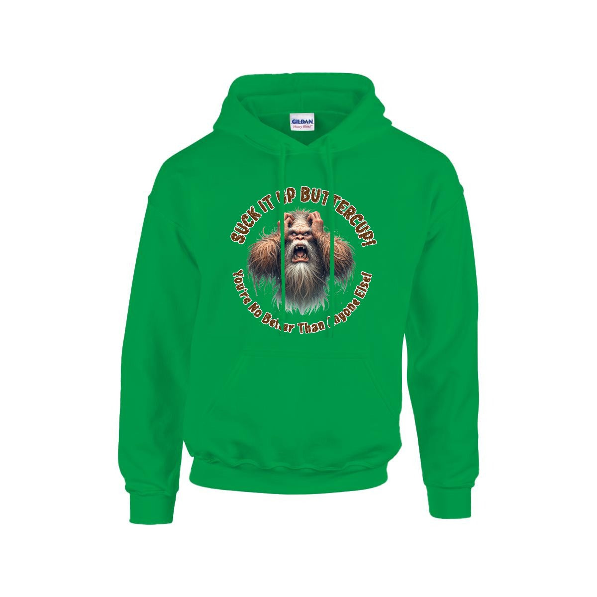 Sasquatch, Bigfoot Design, Gildan 18500 Poly-Cotton Hoodie
