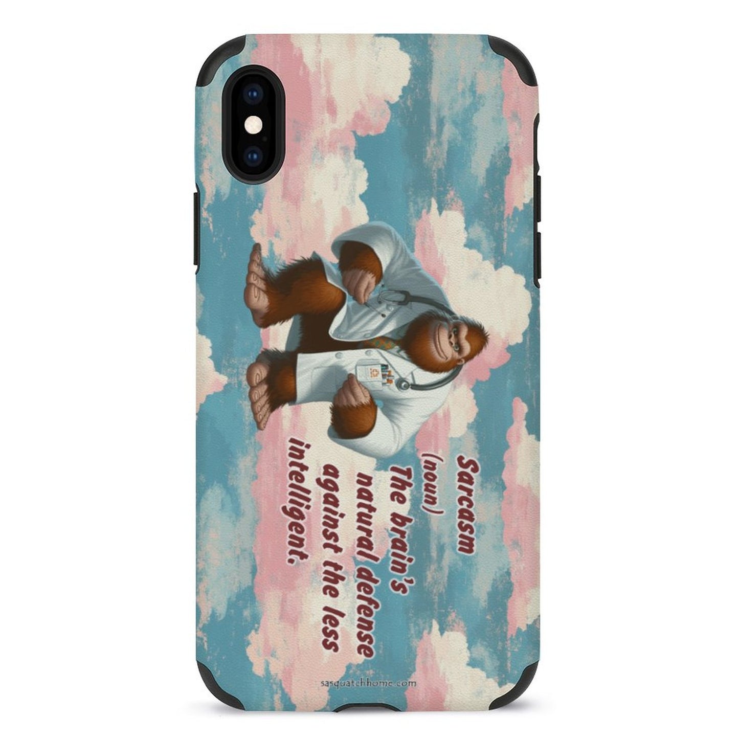 Bigfoot / Sasquatch Dr, "Sarcasm..", Microfiber iPhone 11 Cases