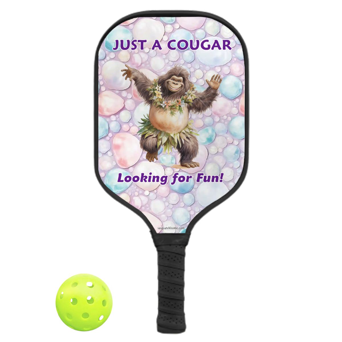 "Just A Cougar,." Pickleball Paddle