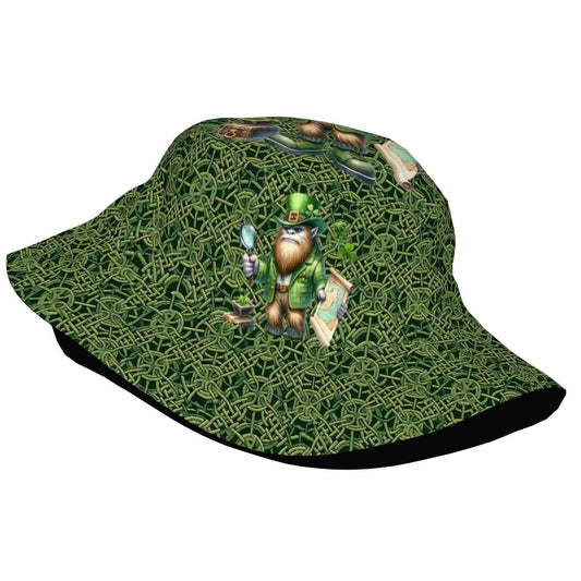 St Patrick Bigfoot / Sasquatch, Adult Bucket Hat