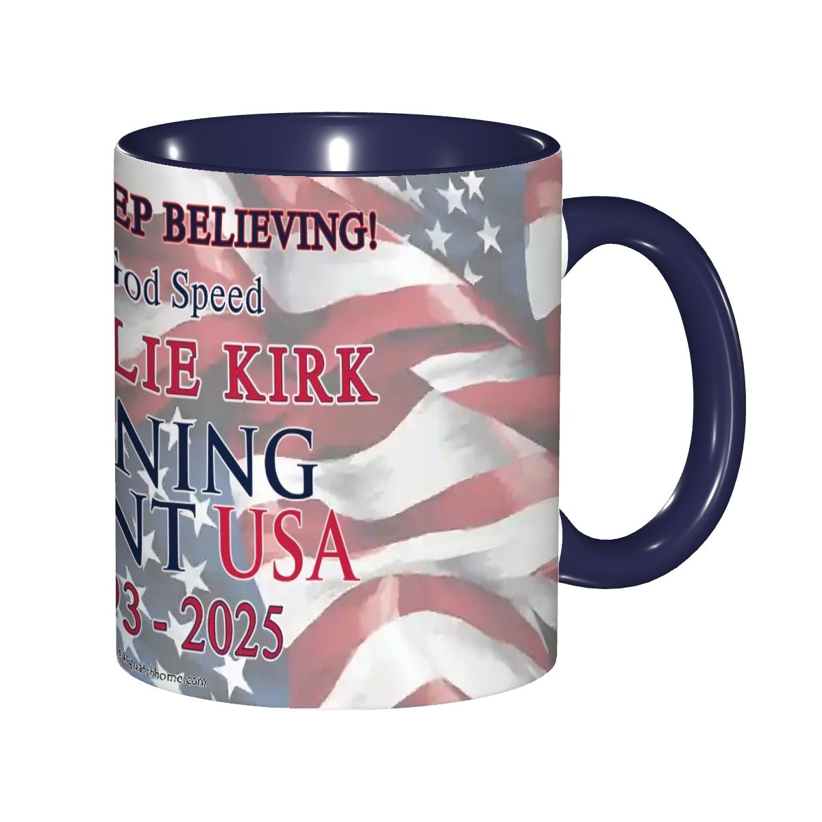 Charlie Kirk Memorial, Standard Colorful Coffee Mug (11oz) (Made in USA)