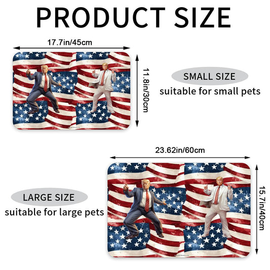 Donald Trump Dance, Waterproof Pet Food Mat