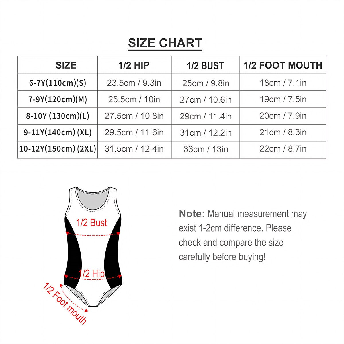 Girl's One Piece Swimsuits, Bigfoot, Sasquatch "Good Morning..."