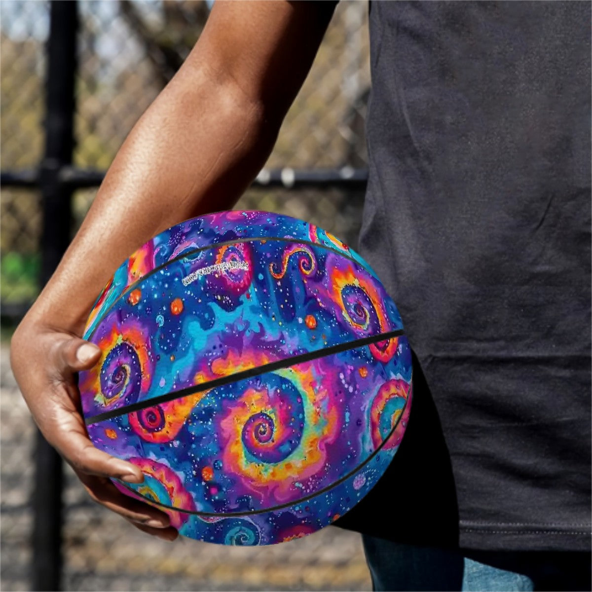 Psychedelic Design, Leather Basketball