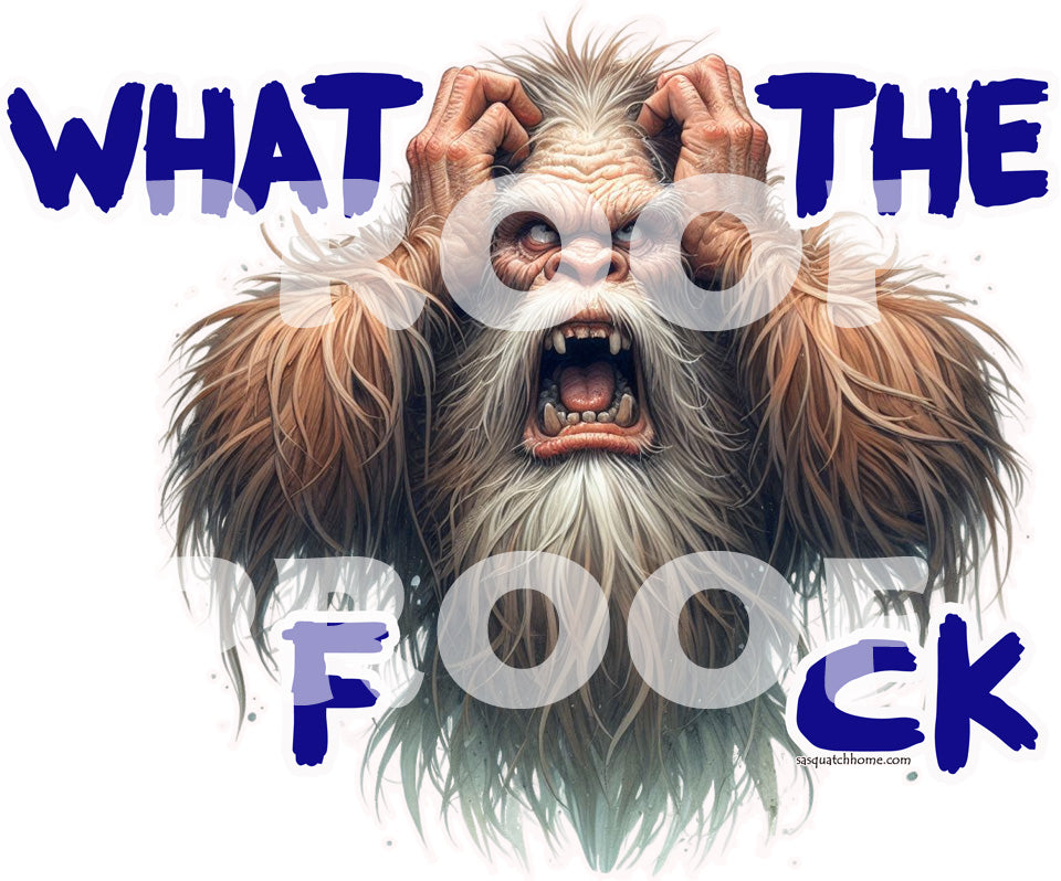Sarcastic Sasquatch "WTF" Herb & Ganja Grinder