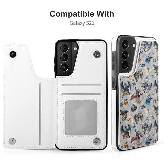 Awesome Designs - Samsung S21 Ultra, Phone Case / Flip Cover Wallet