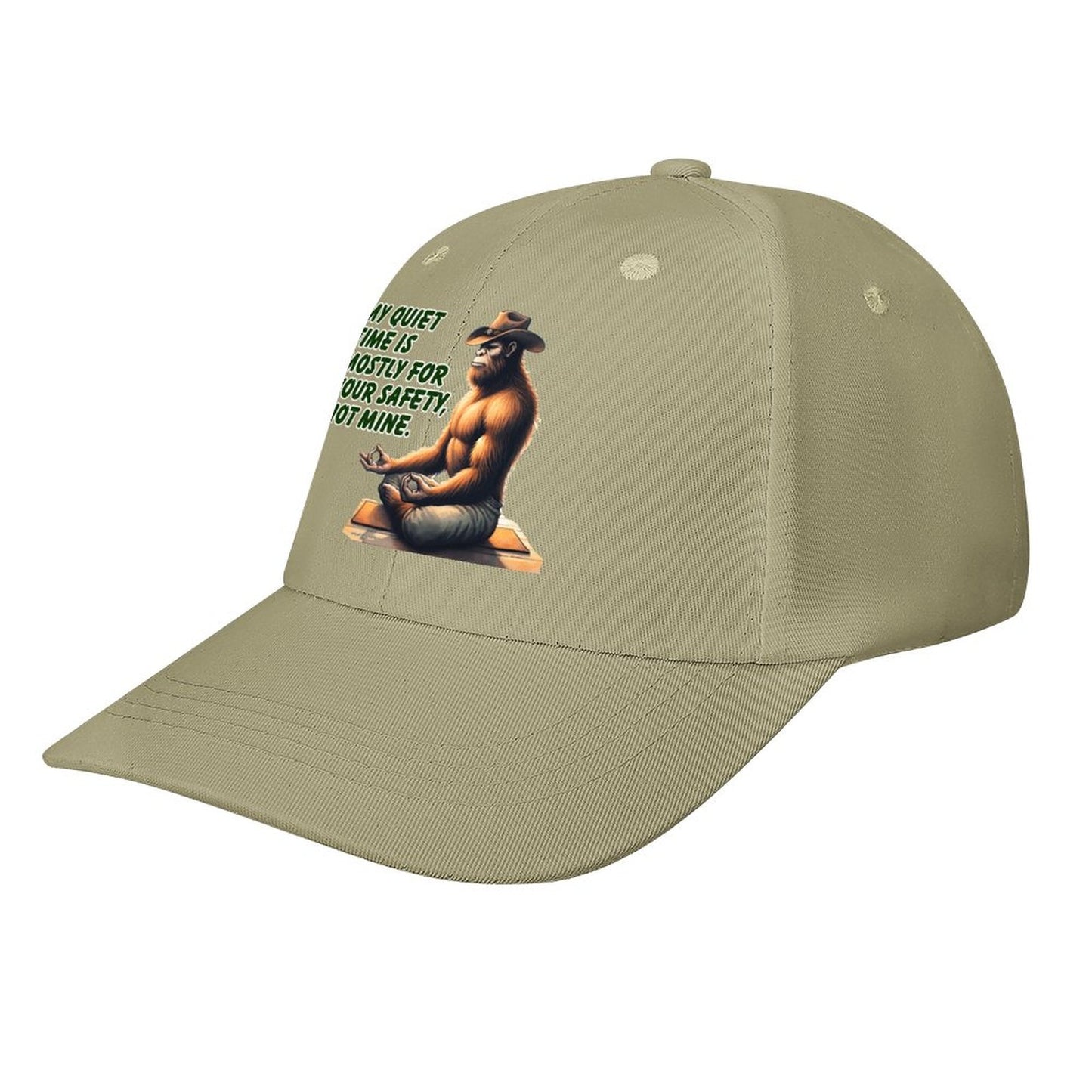 Bigfoot / Sasquatch “My quiet time..", Baseball Cap – 8 Colors