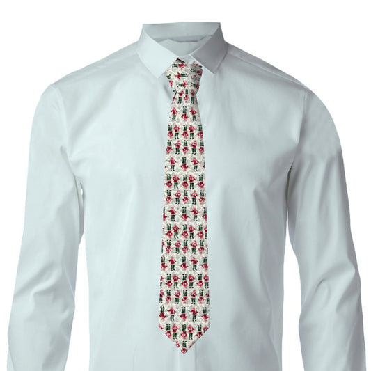 Donald Trump Christmas Dance, Silky Polyester Dapper Neck Tie