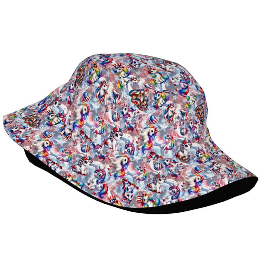 8 Patriot Designs, Adult Bucket Hat