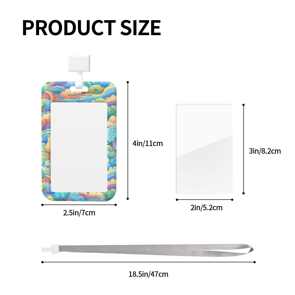Durable Double Sided Badge Holder