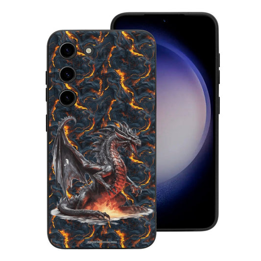 Dragon Fire, Samsung S23 Series TPU Cell Phone Case