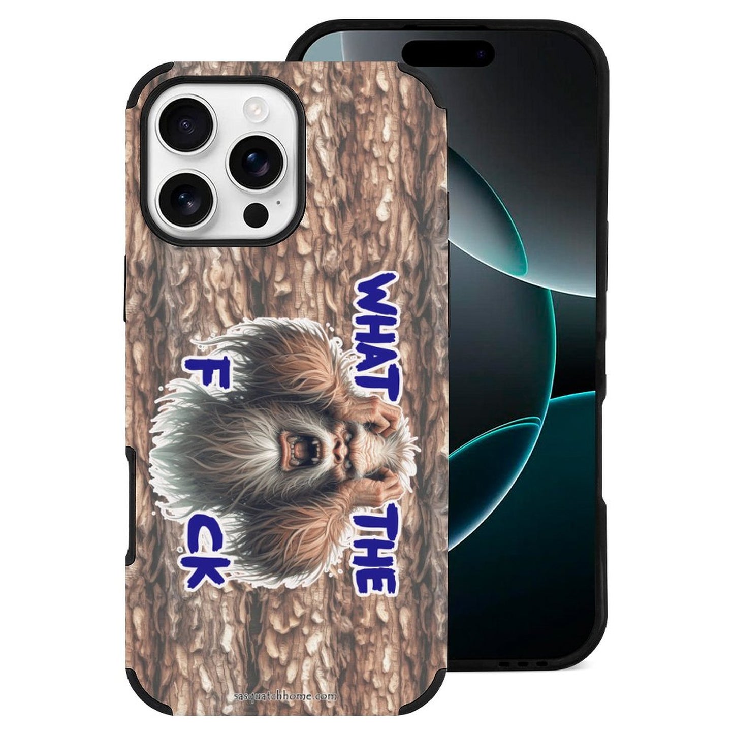 Bigfoot / Sasquatch "WTF", Microfiber iPhone Case for iPhone 16 Series