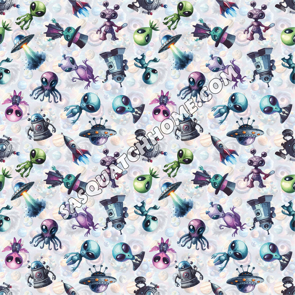 Alien Cotton Fabric 2