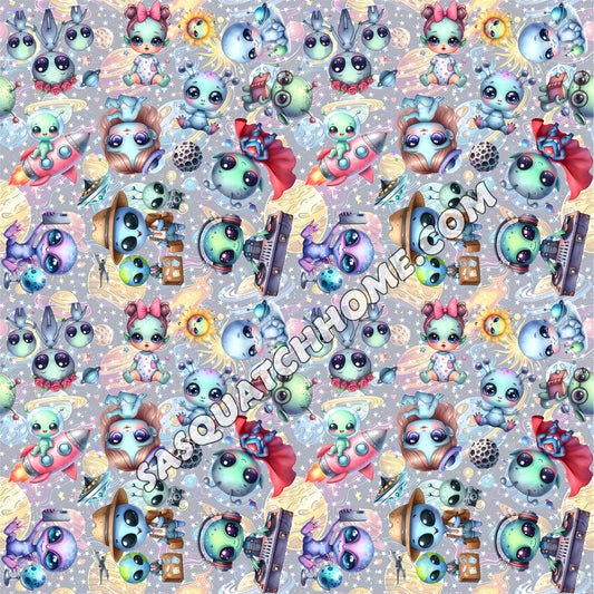Alien Cotton Fabric 5