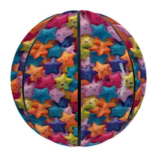 Smiling Stars, Leather Basketball