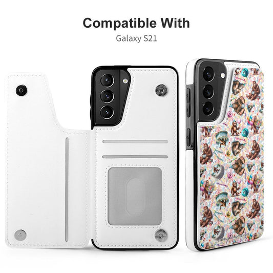 Bigfoot, Sasquatch Designs, Samsung S21 Ultra, Phone Case / Flip Cover Wallet