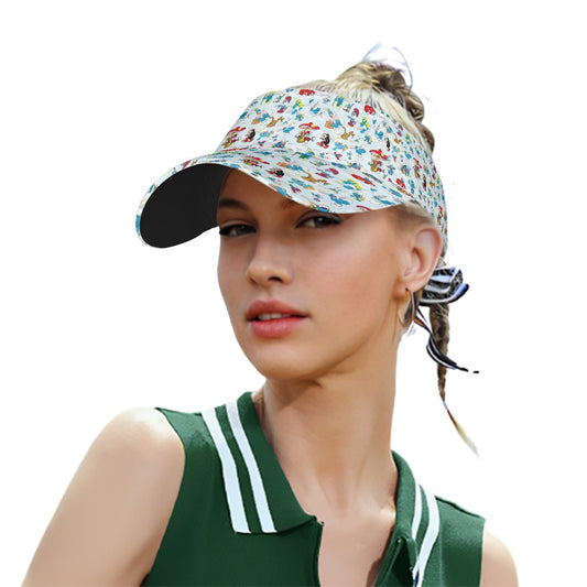 Exclusive Designs Sun Visor Hat - Dragons, Smurf, Zombie, Wedding, Ireland