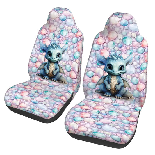 Baby Dragon, Set of 2 Front Auto Seat Cover