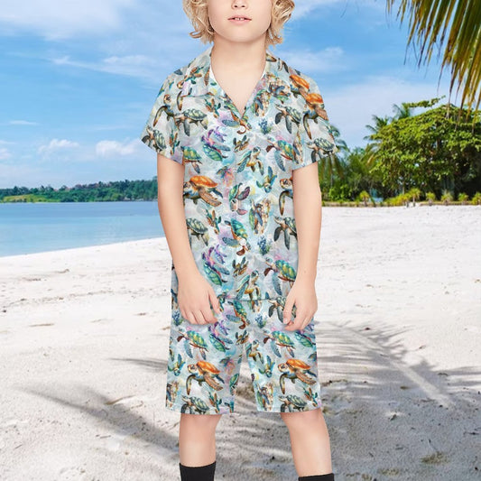 Animal Designs, Children's Casual Beach Outfit