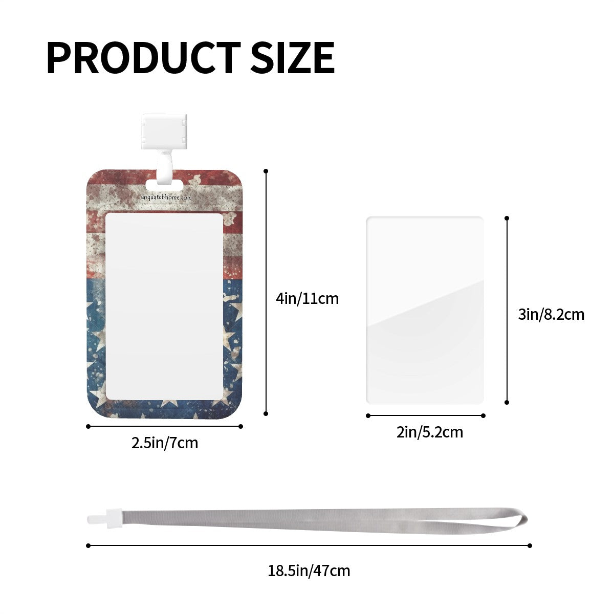 Durable Double Sided Badge Holder