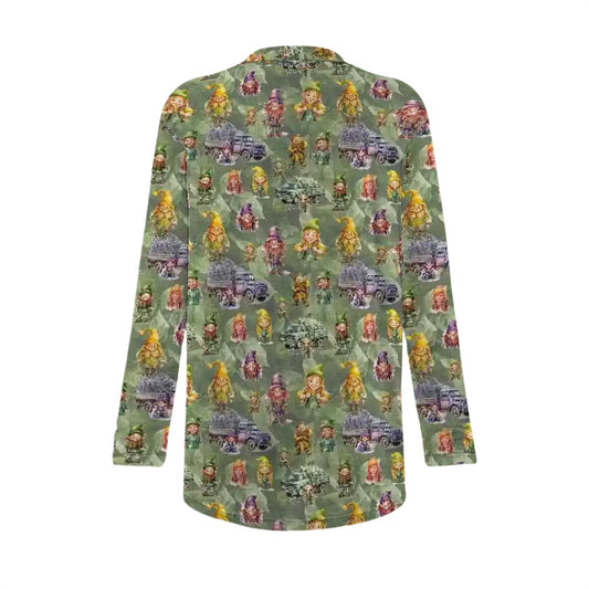 Awesome Mythical Themed Women’s long sleeved cardigan, sweater vest