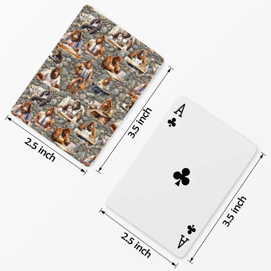 Sasquatch / Bigfoot Themed Poker Playing Cards
