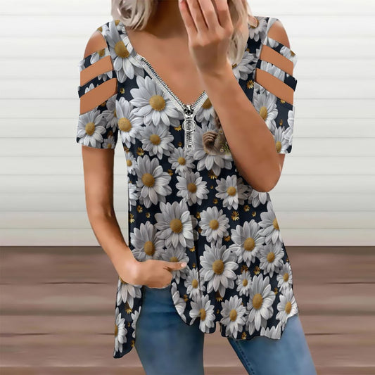 Custom Zipper T-Shirts BE