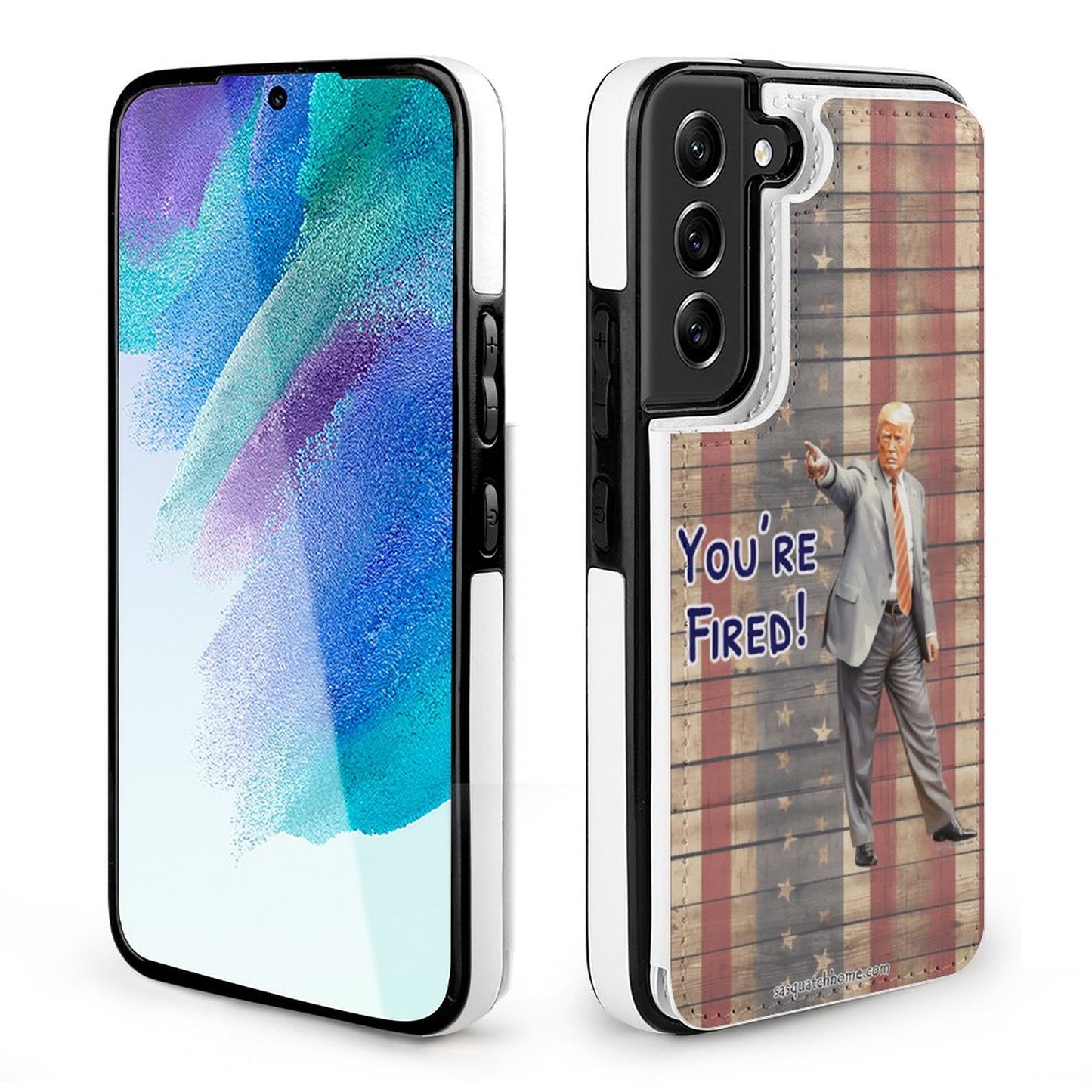 Donald Trump, "You're Fired" - Samsung S22 Cell Phone Case / Folding Wallet