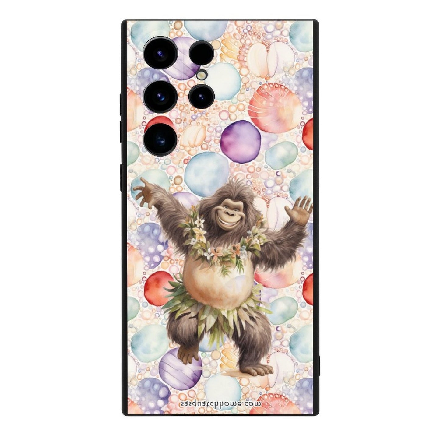 Bigfoot, Sasquatch Dancing, Samsung S23 Series Cell Phone Case