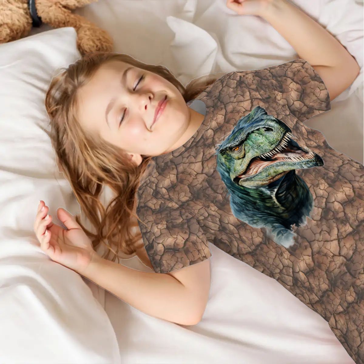 Dinosaur, Children’s 2 Piece Short Pajama Set