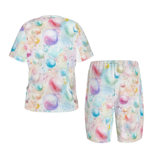 Unicorn on Moon - Children’s 2 Piece Short Pajama Set