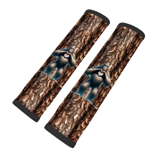 Sasquatch Love, Seat Belt Cover Pad For Adults 2 Pcs