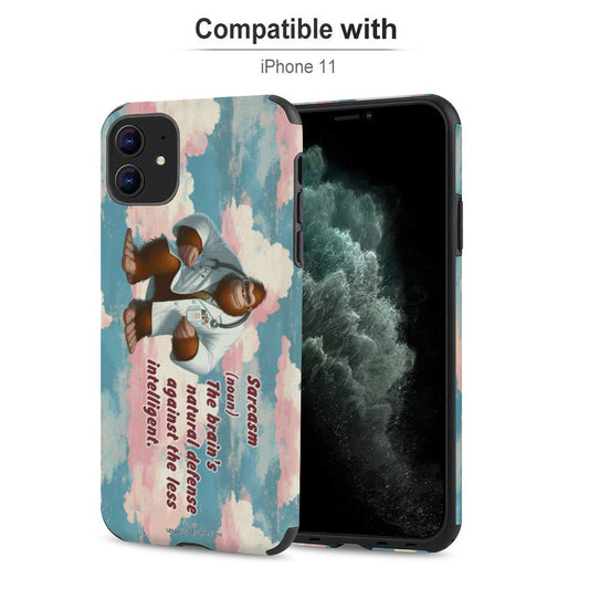 Bigfoot / Sasquatch Dr, "Sarcasm..", Microfiber iPhone 11 Cases
