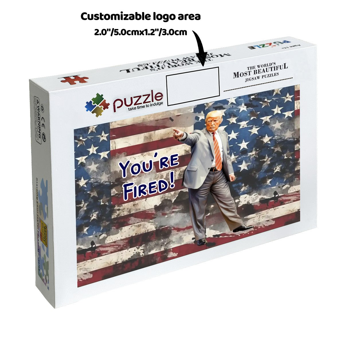 Donald Trump "You're Fired" - Wooden Jigsaw Puzzle 500pcs (Horizontal)