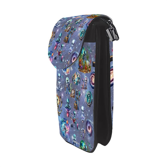 AWESOME Designs -Crossbody Cell Phone Purse - Smurfs, dragons, beach, wedding, halloween