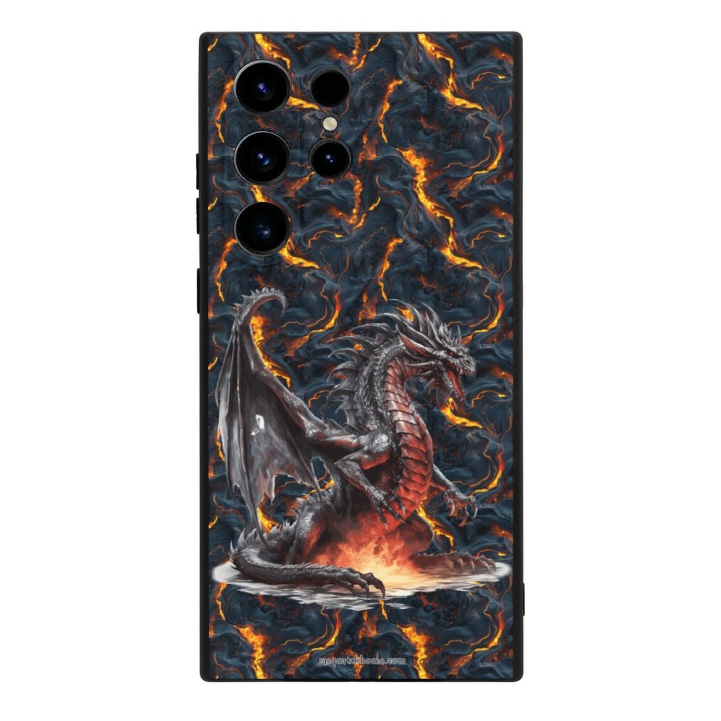 Dragon Fire, Samsung S23 Series TPU Cell Phone Case