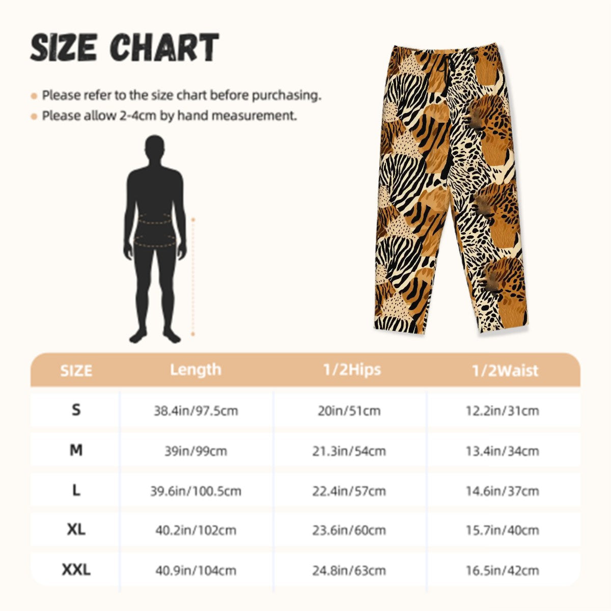 Leopard Designs, Women's Pajama Pants