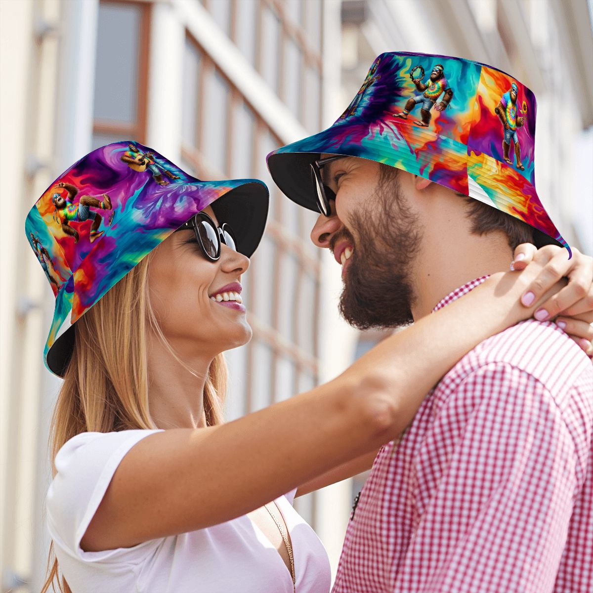 Bigfoot / Sasquatch Band, Adult Bucket Hat